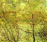 Banks of the Seine by Claude Monet